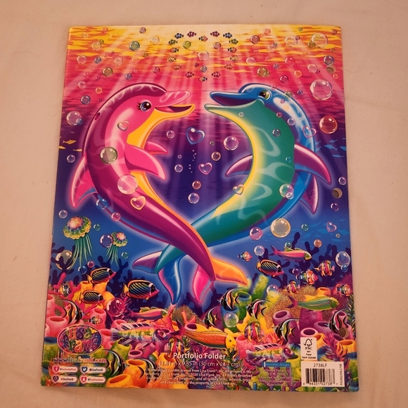 New Lisa Frank Dolphin Folder - Picture 6 of 7